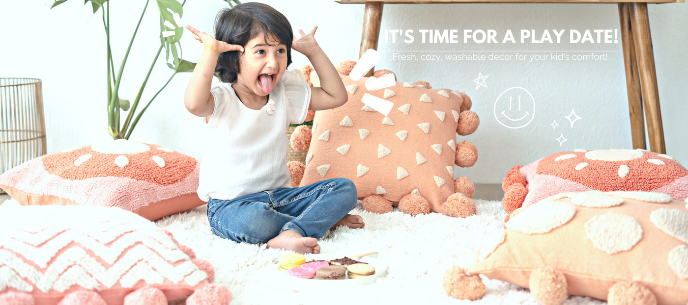 Buy Washable Designer Rugs and Cushion Covers Online – Threads and Tassels