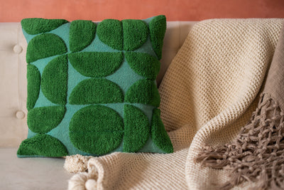Semi Circles Organic & Washable Cushion Cover